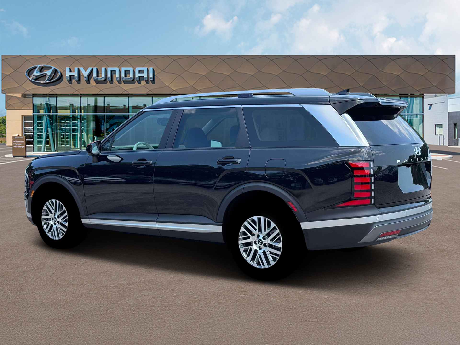 New 2026 Abyss Black Pearl Hyundai SEL AWD image 4