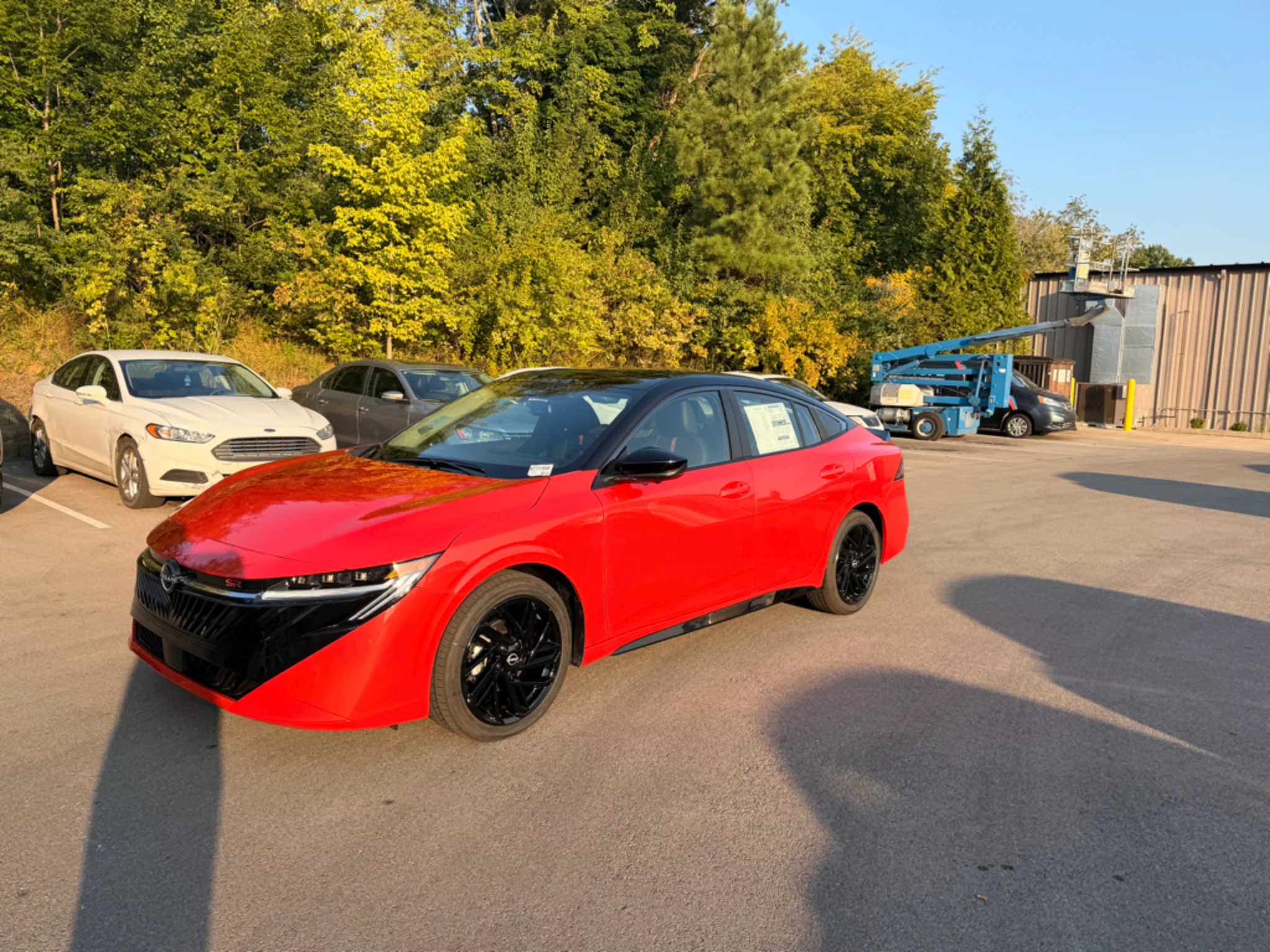 New 2027 Energetic Ember/Super Black Nissan SR image 1