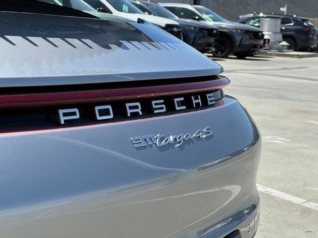 Used 2021 GT Silver Metallic Porsche Targa 4S image 25