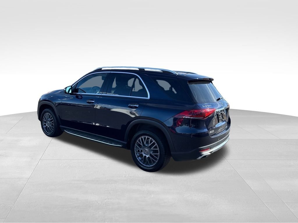 Used 2021 Brilliant Blue Metallic Mercedes-Benz GLE 350 image 4