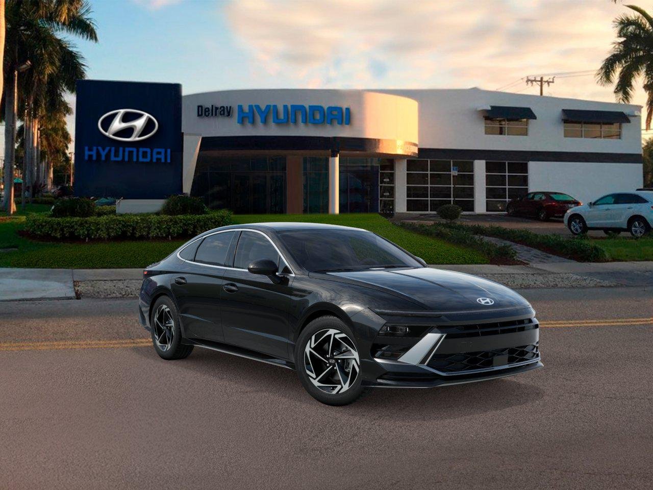 New 2026 Black Hyundai SEL Sport image 2