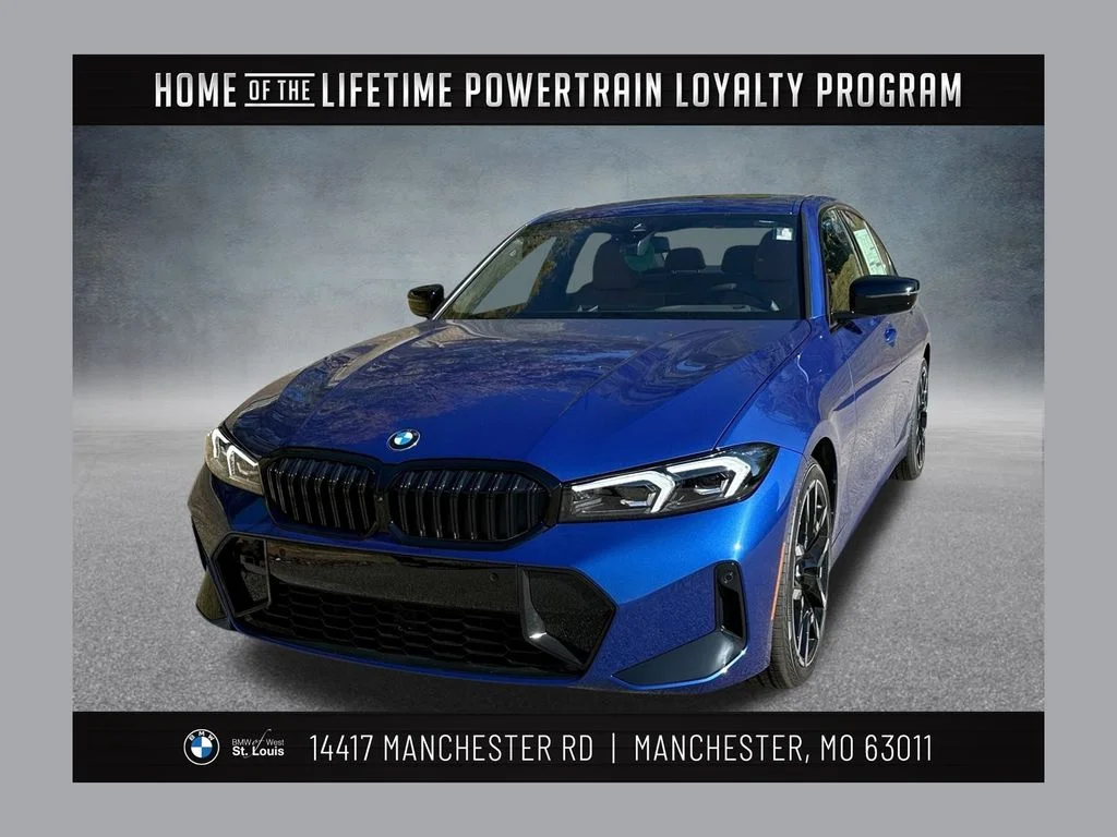 Used 2026 Blue BMW 330i xDrive image 1