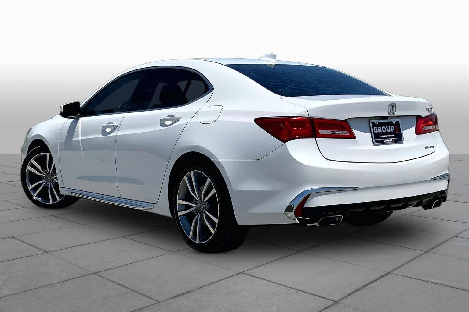 Used 2020 Platinum White Pearl Acura w/Technology Pkg image 12