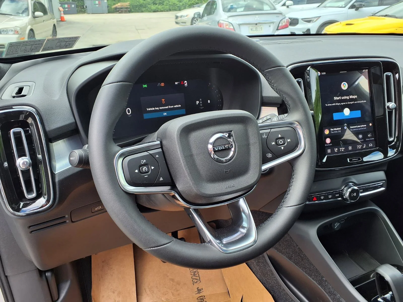 New 2026 Crystal White Volvo Ultra Black Edition image 5