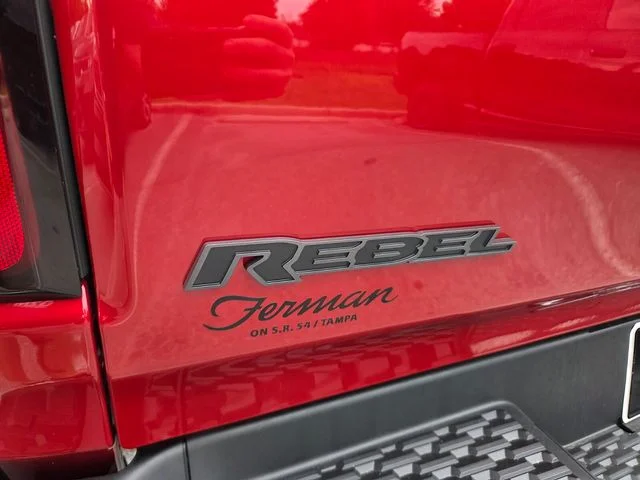 New 2026 Molten Red Pearl-Coat Exterior Paint RAM Rebel image 13