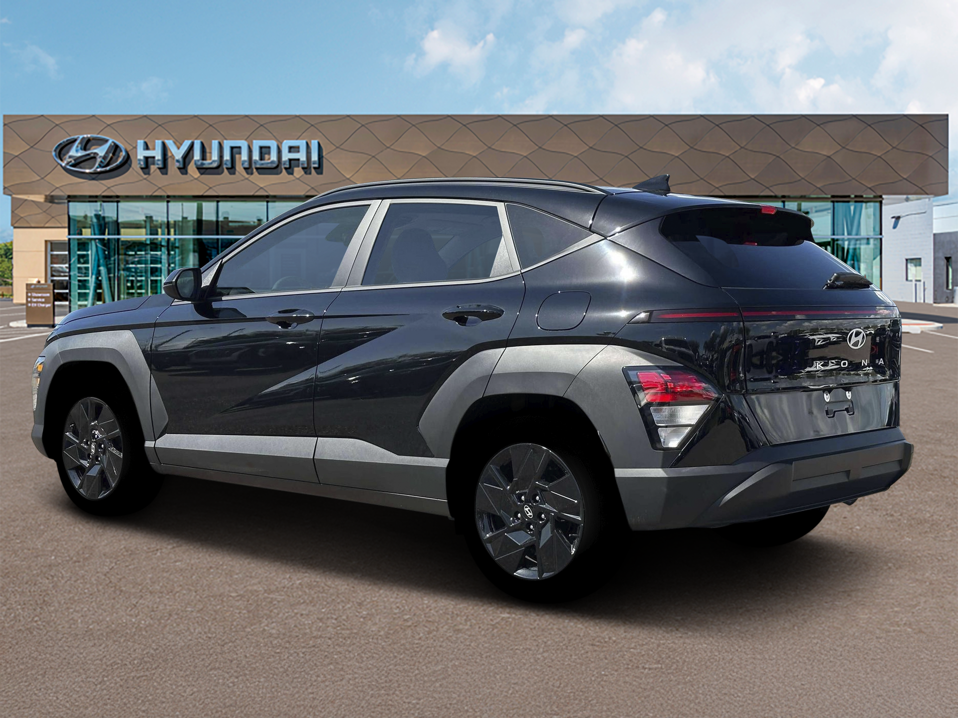 New 2026 Black Hyundai SEL Sport FWD image 3