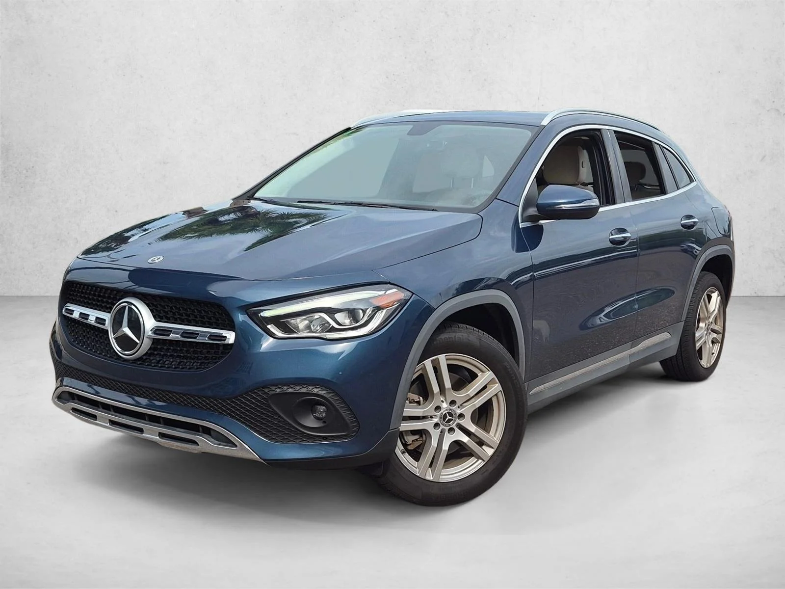 Used 2023 Denim Blue Metallic Mercedes-Benz GLA 250 image 1