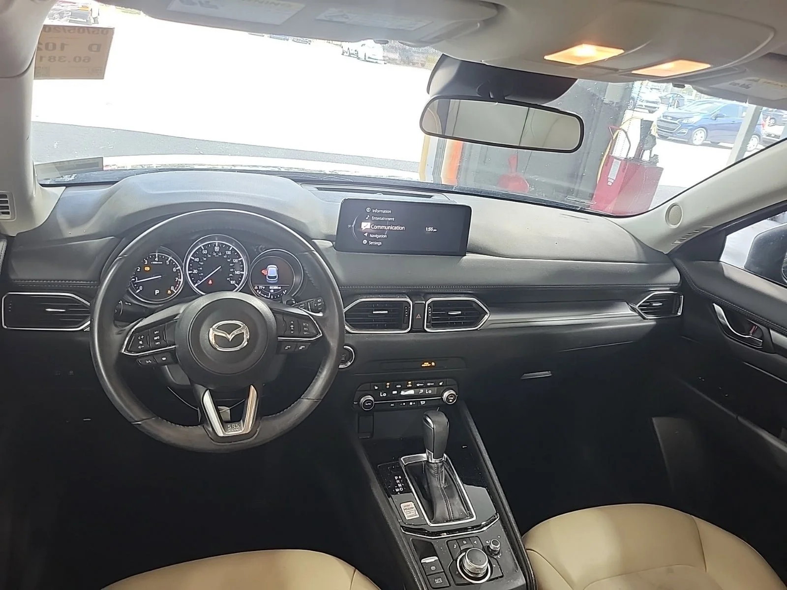 Used 2021 Deep Crystal Blue Mica Mazda Touring image 9