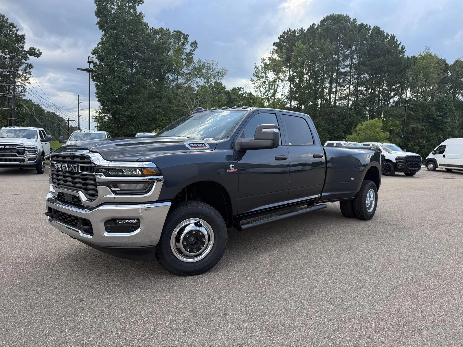 New 2026 Forged Blue Metallic Exterior Paint RAM Tradesman image 1