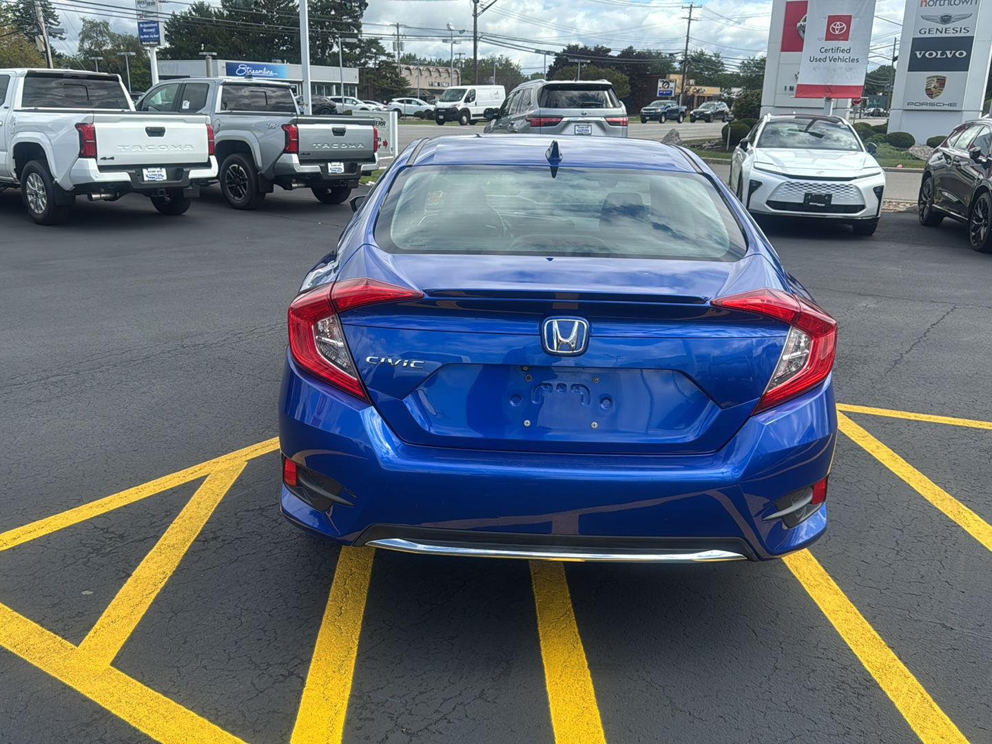 Used 2019 Aegean Blue Metallic Honda EX image 5