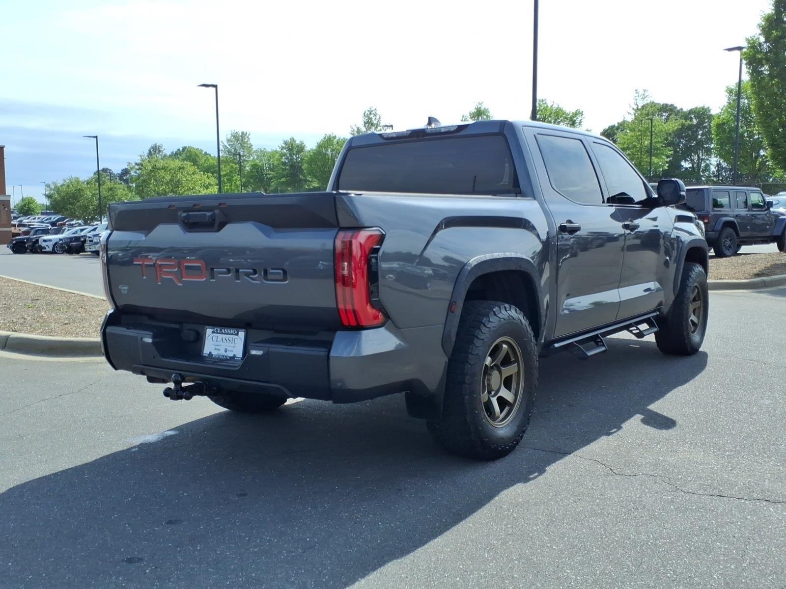 Used 2023 Magnetic Gray Metallic Toyota TRD Pro HV image 2