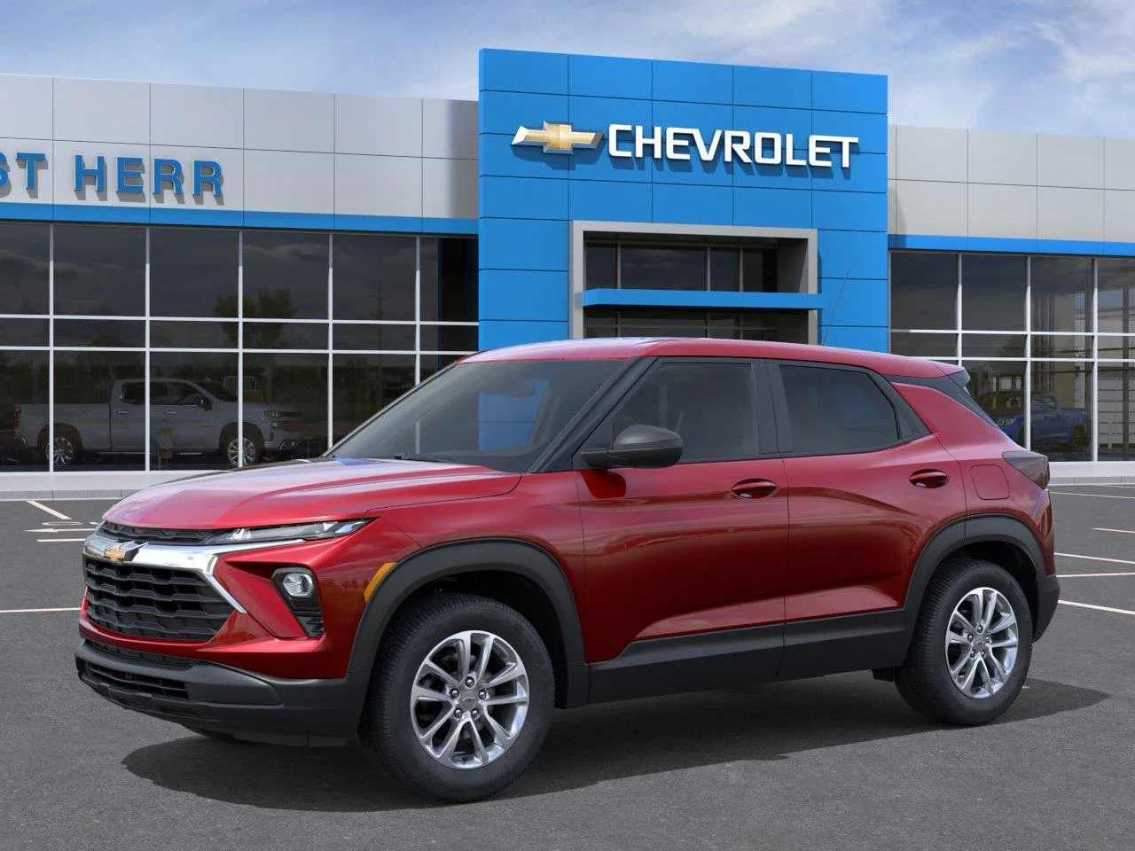 New 2026 Apex Red Chevrolet LS image 2