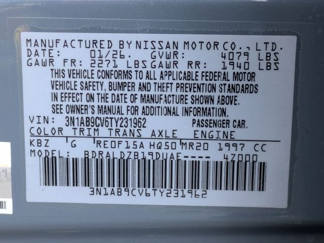 New 2026 Atlantic Gray Metallic Nissan SV image 29
