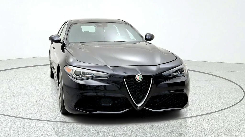 Used 2023 Vulcano Black Metallic Alfa Romeo Ti AWD image 2
