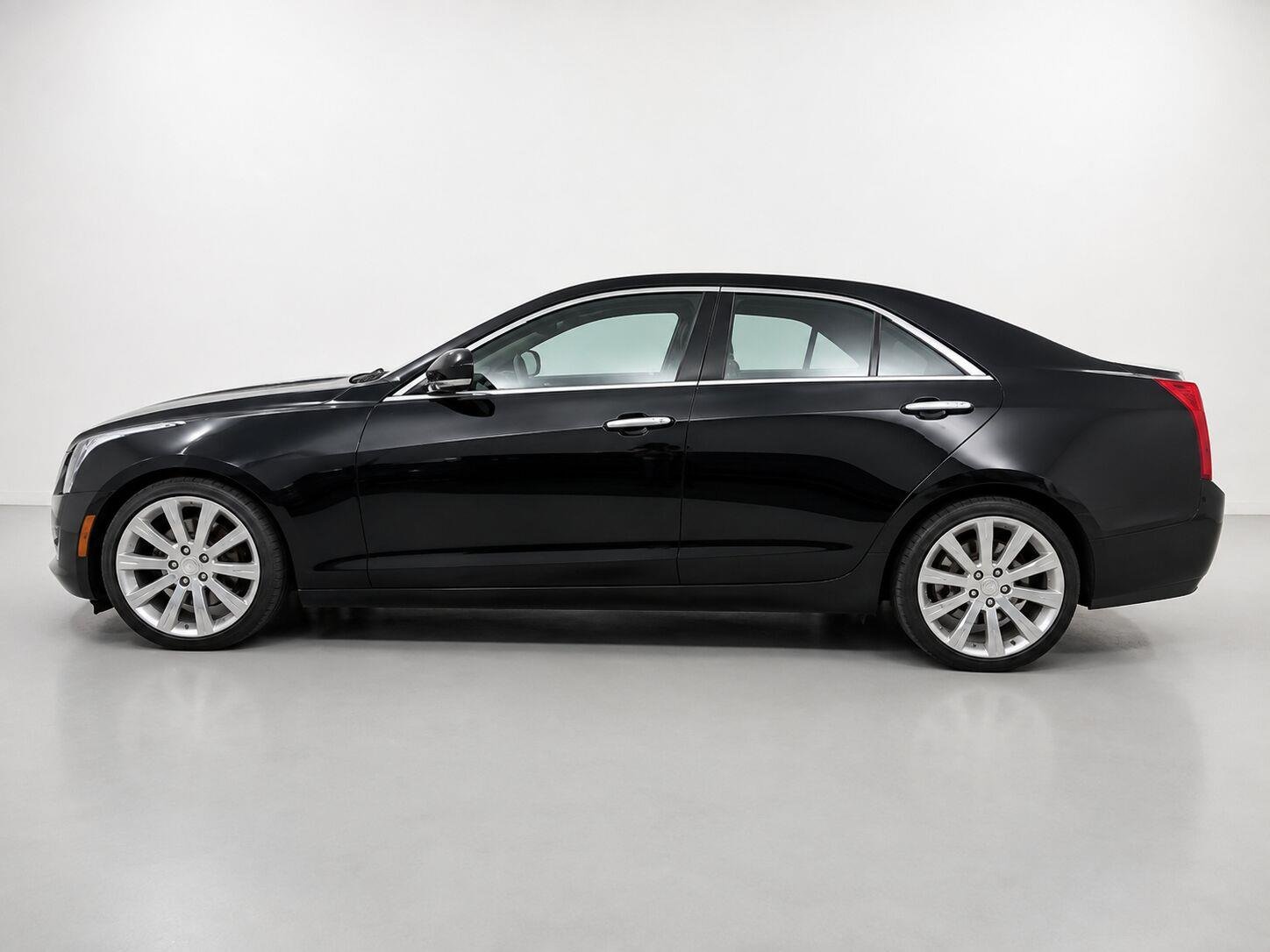 Used 2016 Stellar Black Metallic Cadillac Luxury Collection RWD image 2