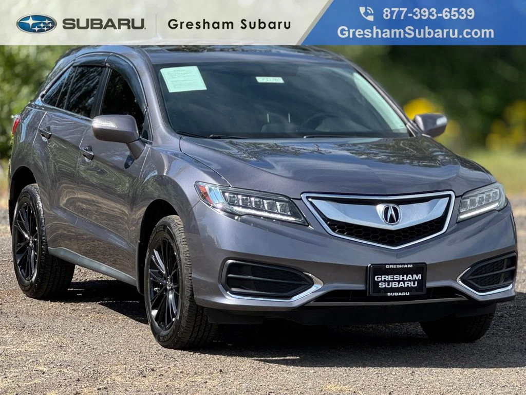 Used 2017 Modern Steel Metallic Acura Base image 1