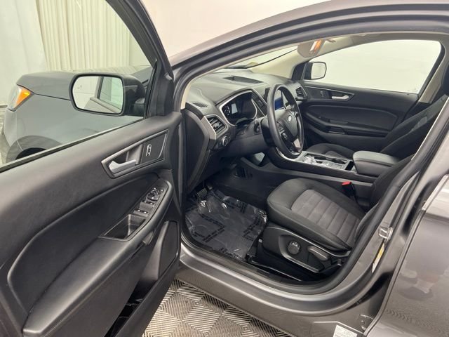 Used 2021 Carbonized Gray Metallic Ford SE image 12