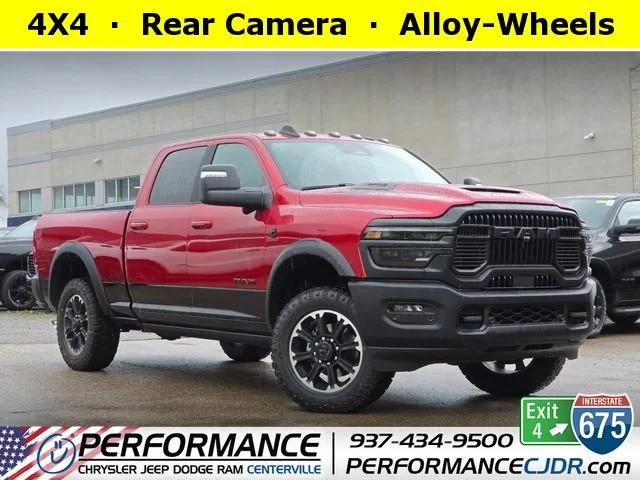 New 2026 Molten Red Pearlcoat Ram Rebel image 1