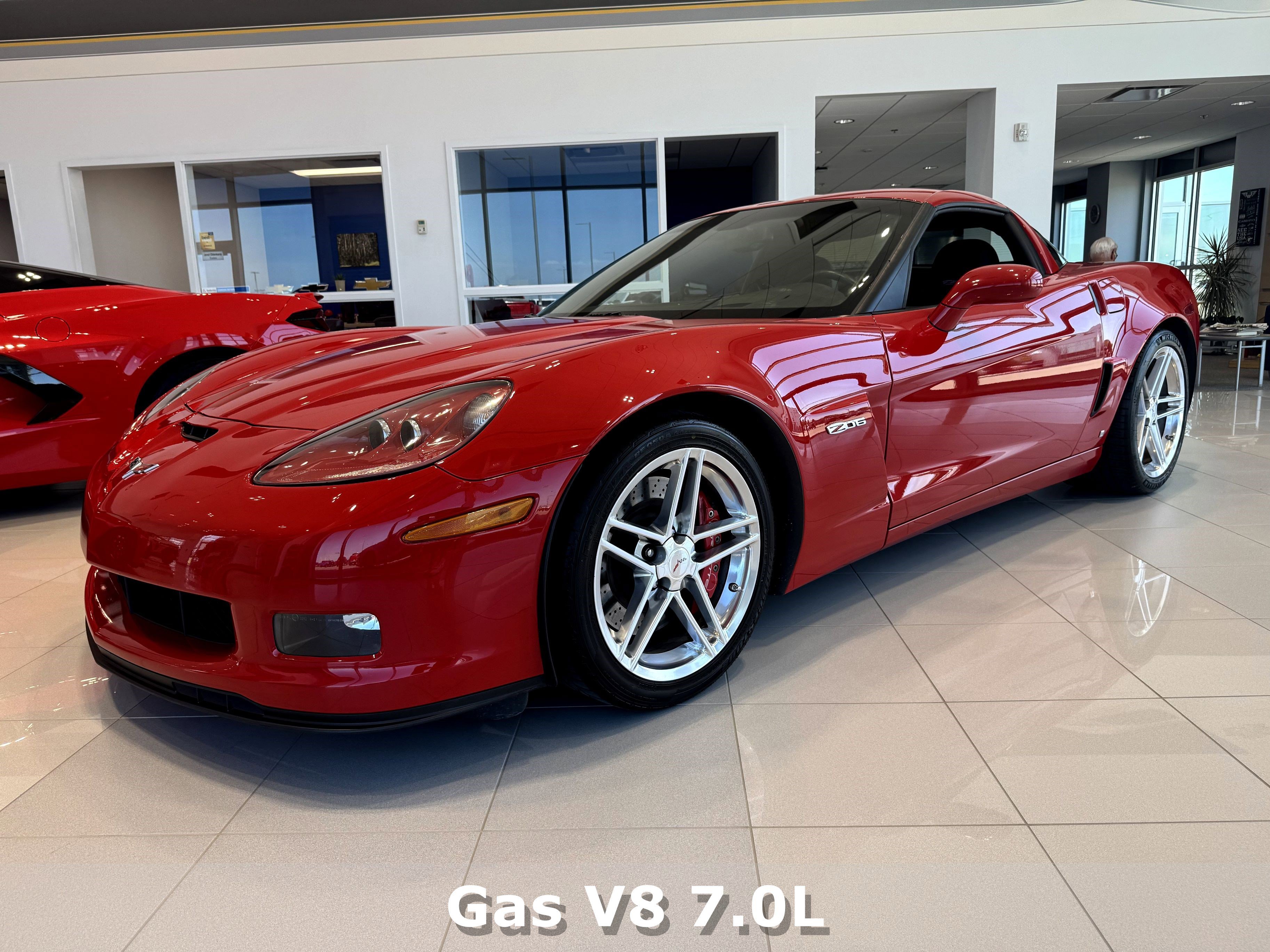 Used 2008 VICTORY RED Chevrolet Z06 image 1