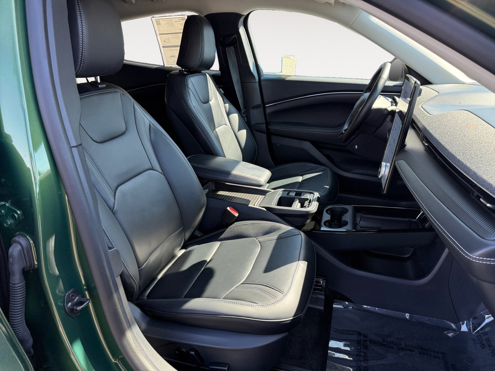 Certified Used 2025 Green Metallic Ford Premium image 19