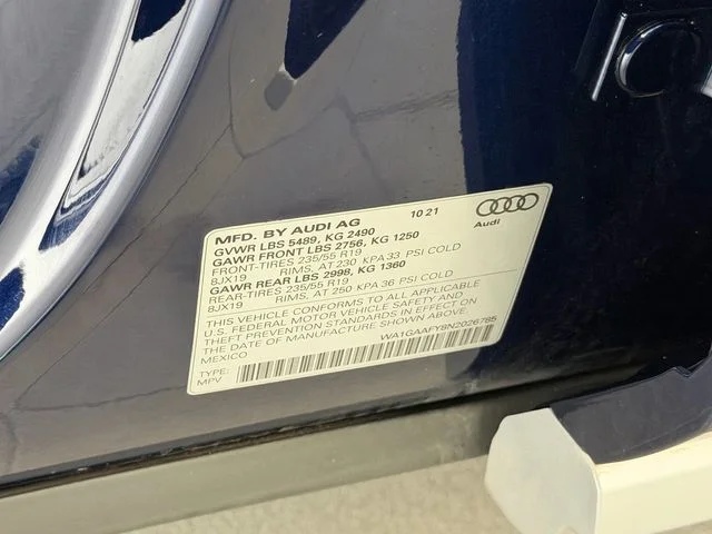 Used 2022 Blue Audi 45 S line Premium image 18