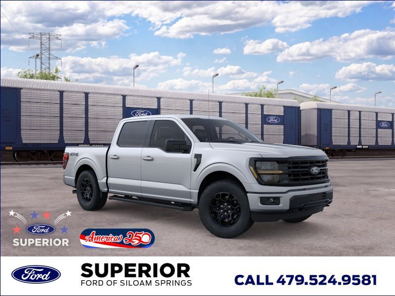 New 2026 Iconic Silver Metallic Ford XLT image 7