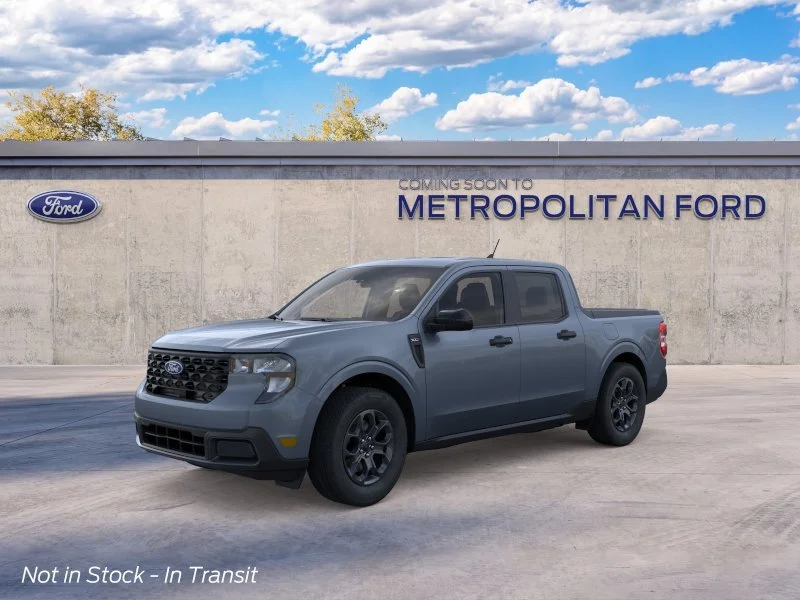 New 2026 Azure Gray Metallic Tri-Coat Ford XLT image 1