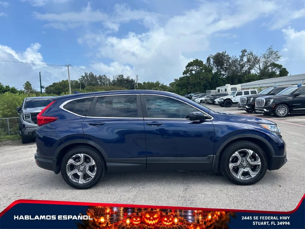 Used 2017 Blue Honda EX image 8