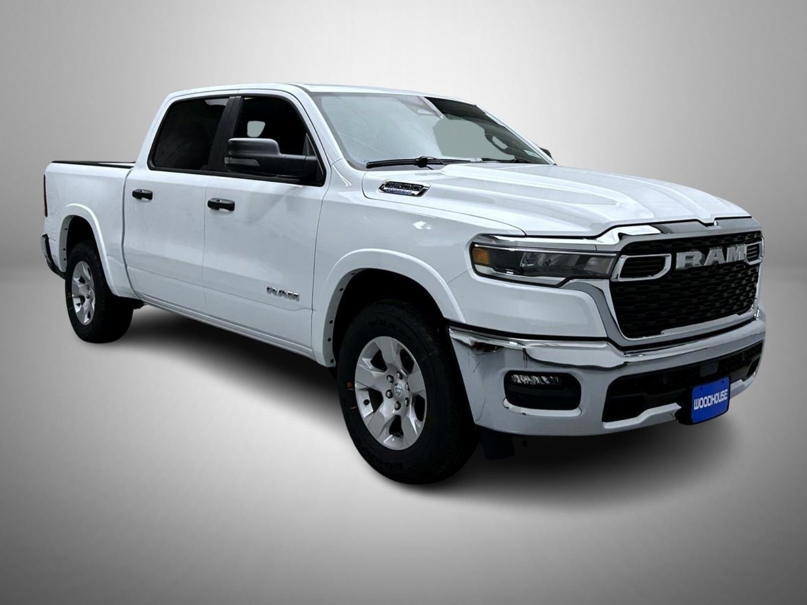 New 2026 Bright White Clear-Coat Exterior Paint RAM Big Horn/Lone Star image 3