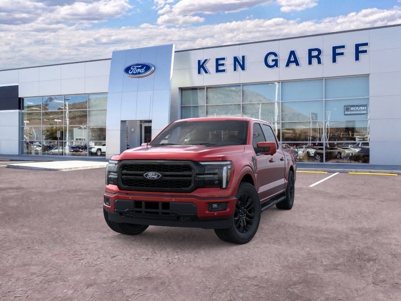 New 2026 Ruby Red Metallic Tinted Clearcoat Ford LARIAT image 2