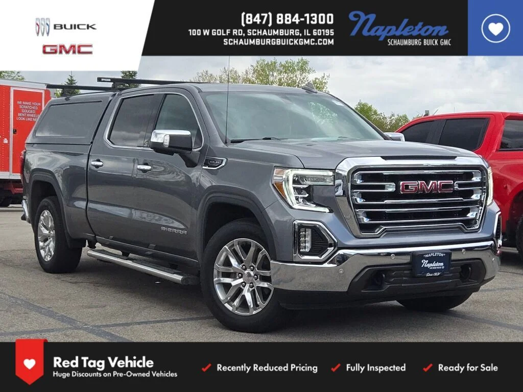 Used 2022 Gray GMC SLT image 1