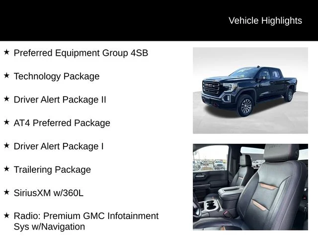Certified Used 2021 Black GMC AT4 image 8
