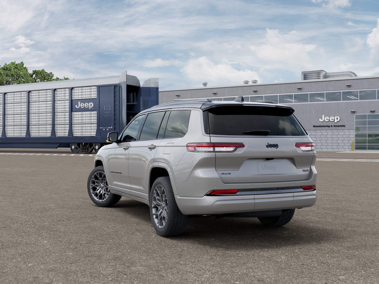 New 2026 Silver Zynith Exterior Paint Jeep Summit image 3