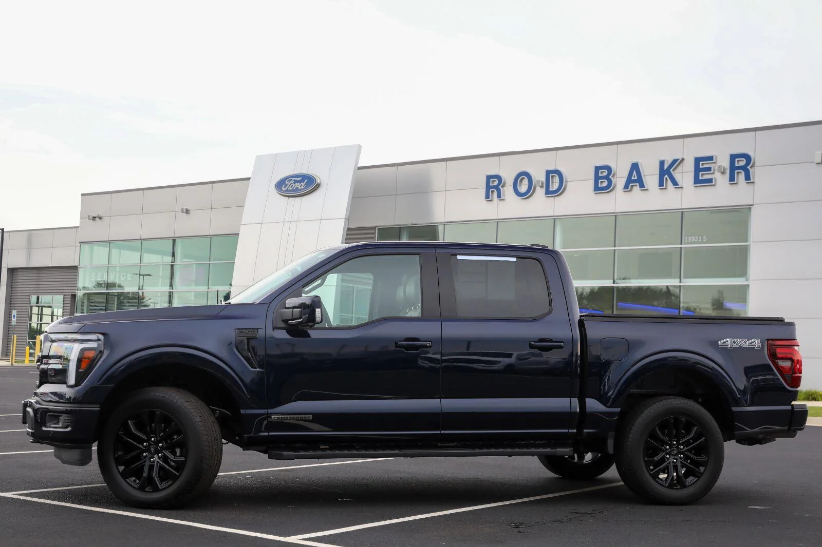 Certified Used 2025 Antimatter Blue Ford LARIAT image 3