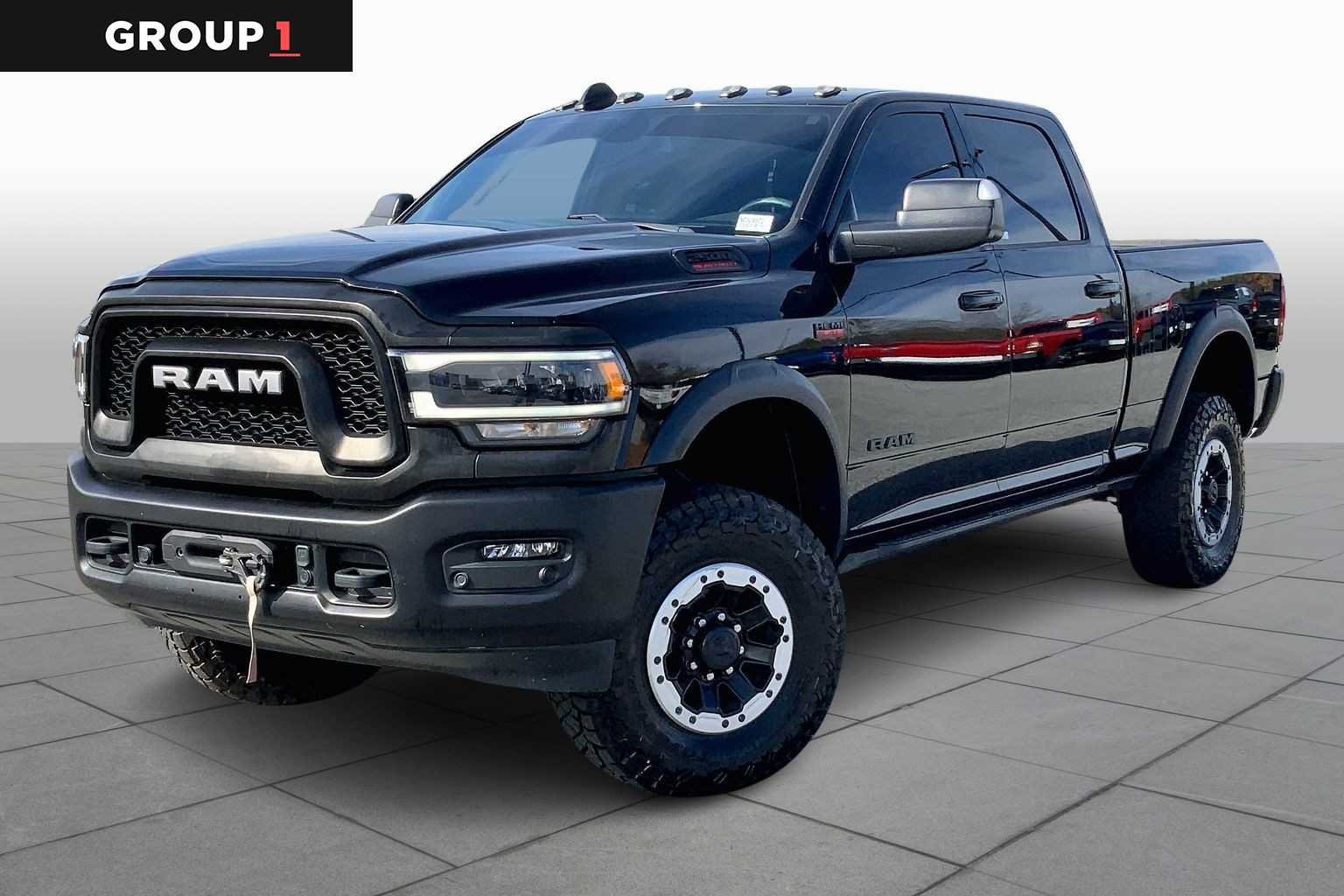 Diamond Black 2022 RAM 2500 Power Wagon Crew Cab 4WD Pickup Truck Four-Wheel Drive
