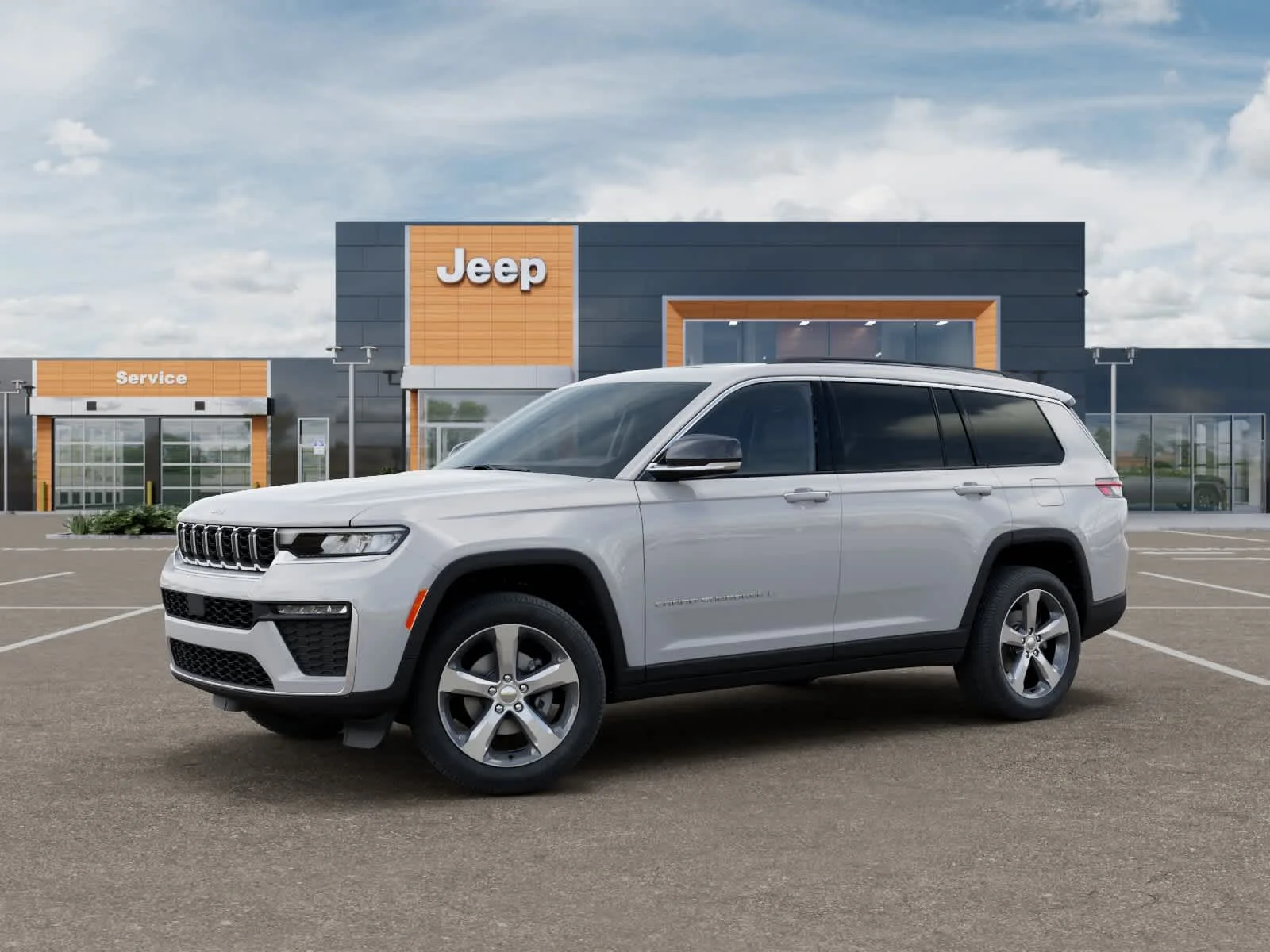 New 2026 Bright White Clearcoat Jeep Limited image 2