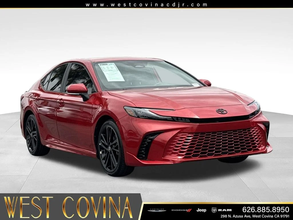 Used 2025 Red Toyota XSE image 2