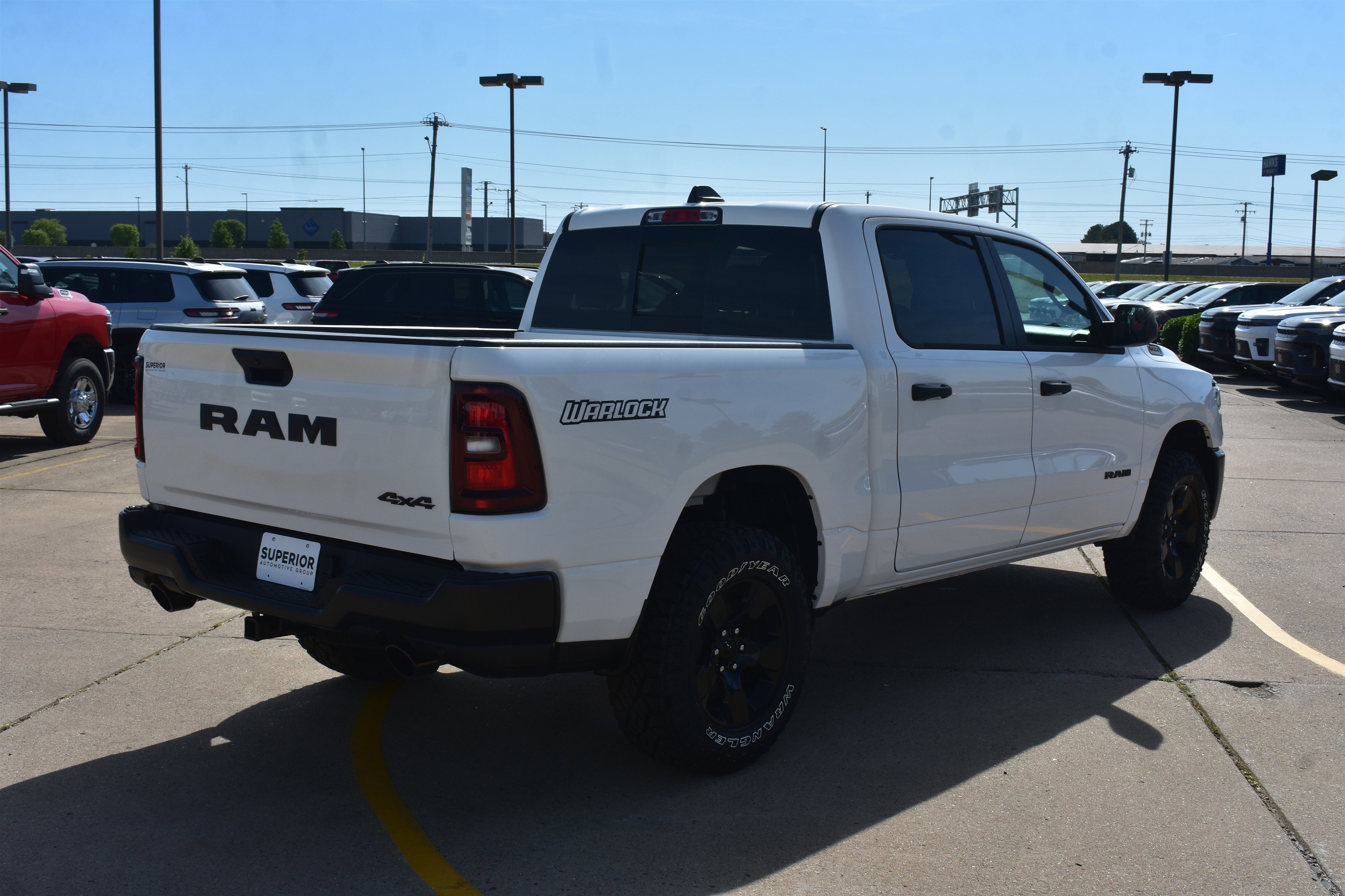 New 2026 Bright White Clear-Coat Exterior Paint RAM Warlock image 5