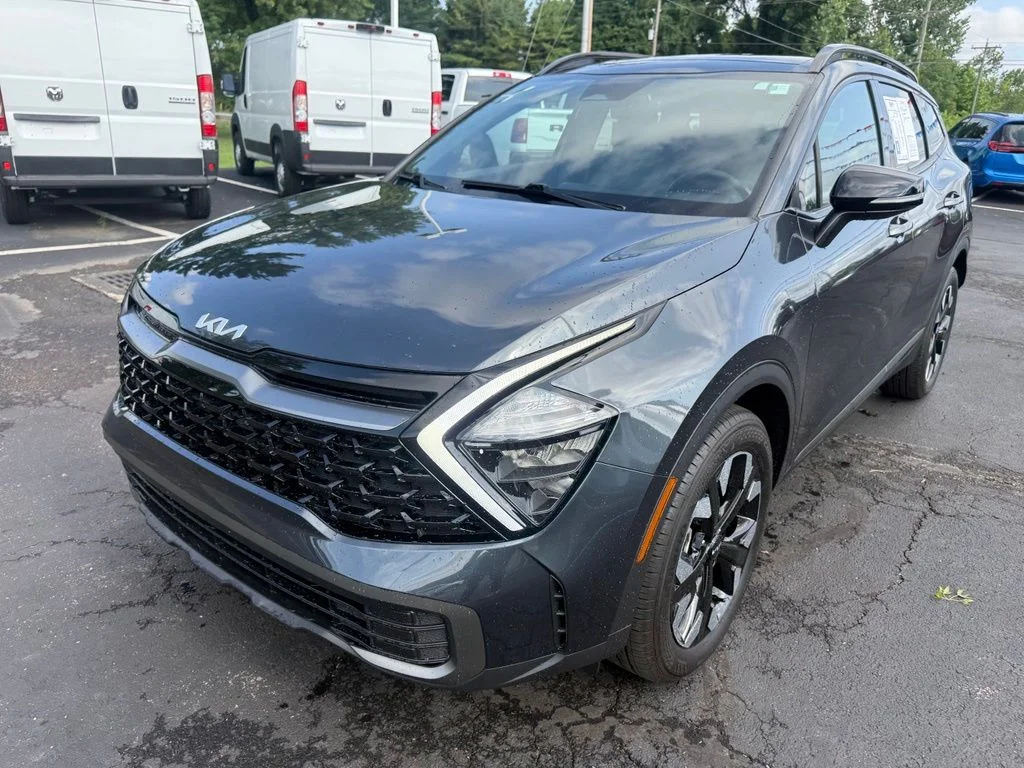 Certified Used 2023 Gray Kia X-Line image 9