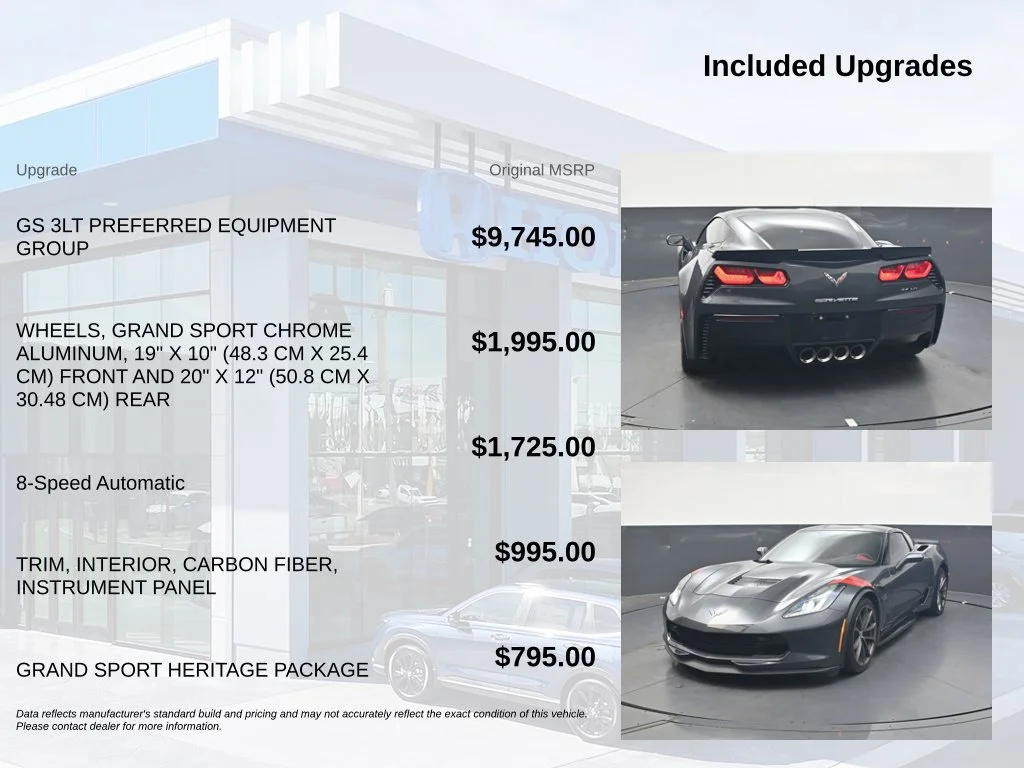 Used 2017 Gray Chevrolet Grand Sport image 5