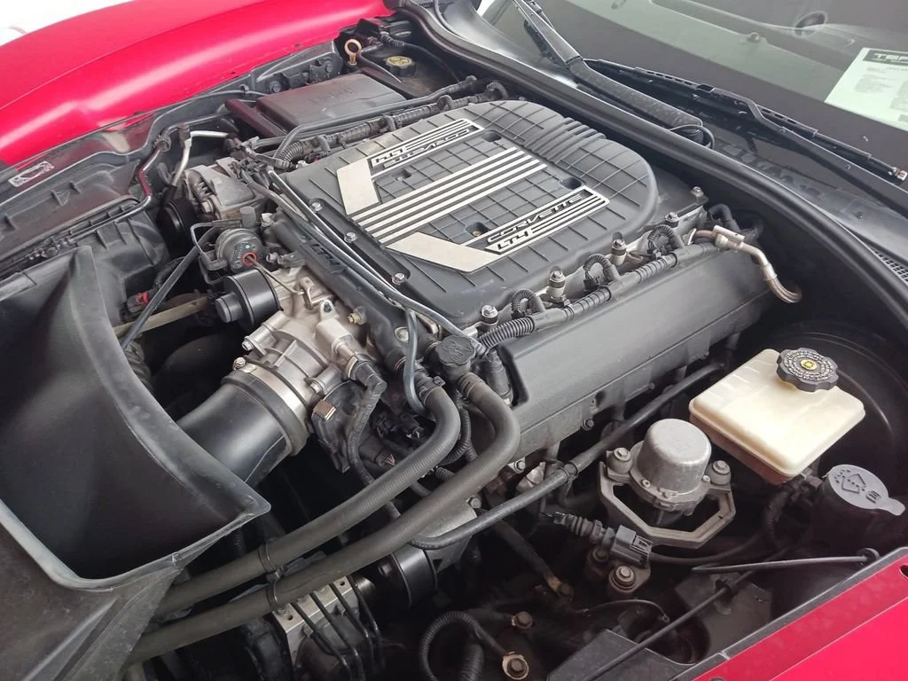 Used 2015 TORCH RED Chevrolet Z06 2LZ image 14