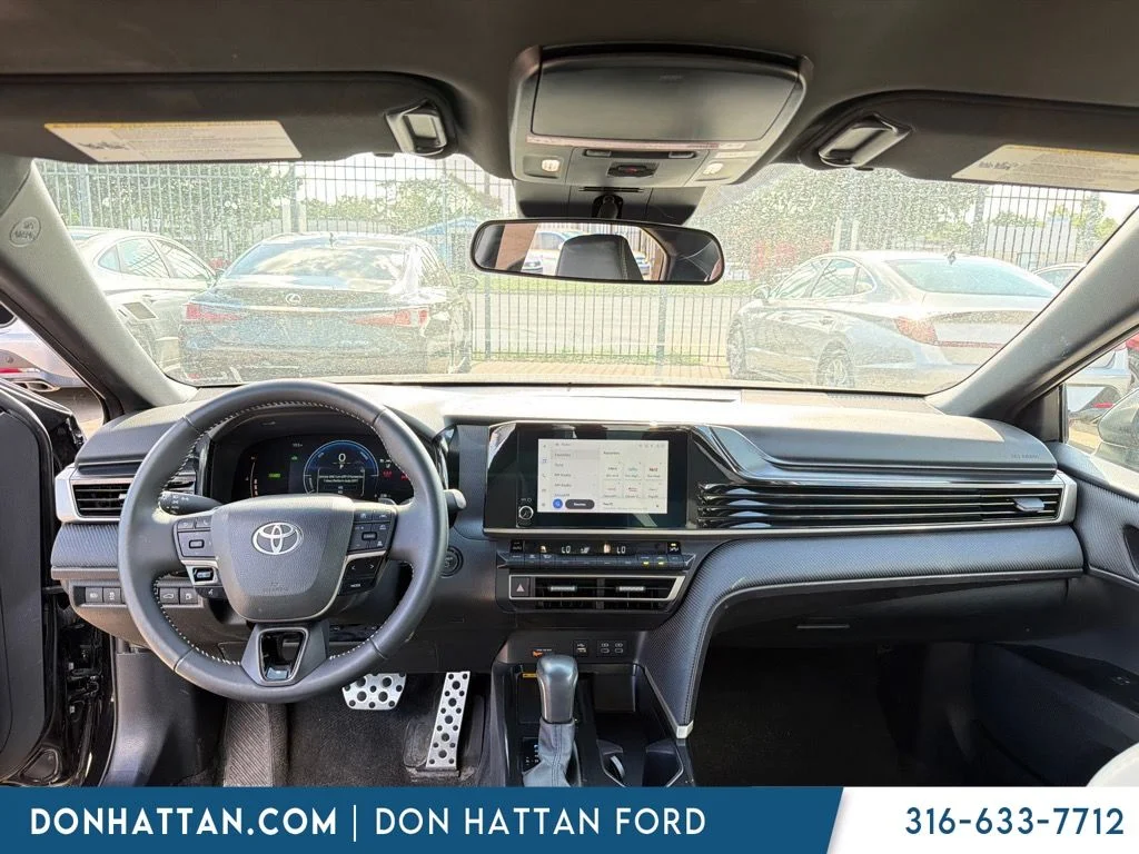 Used 2025 Black Toyota SE image 2