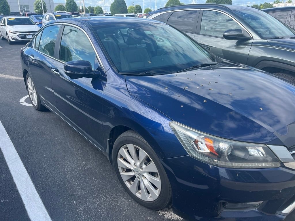 Used 2014 Obsidian Blue Pearl Honda EX-L image 3
