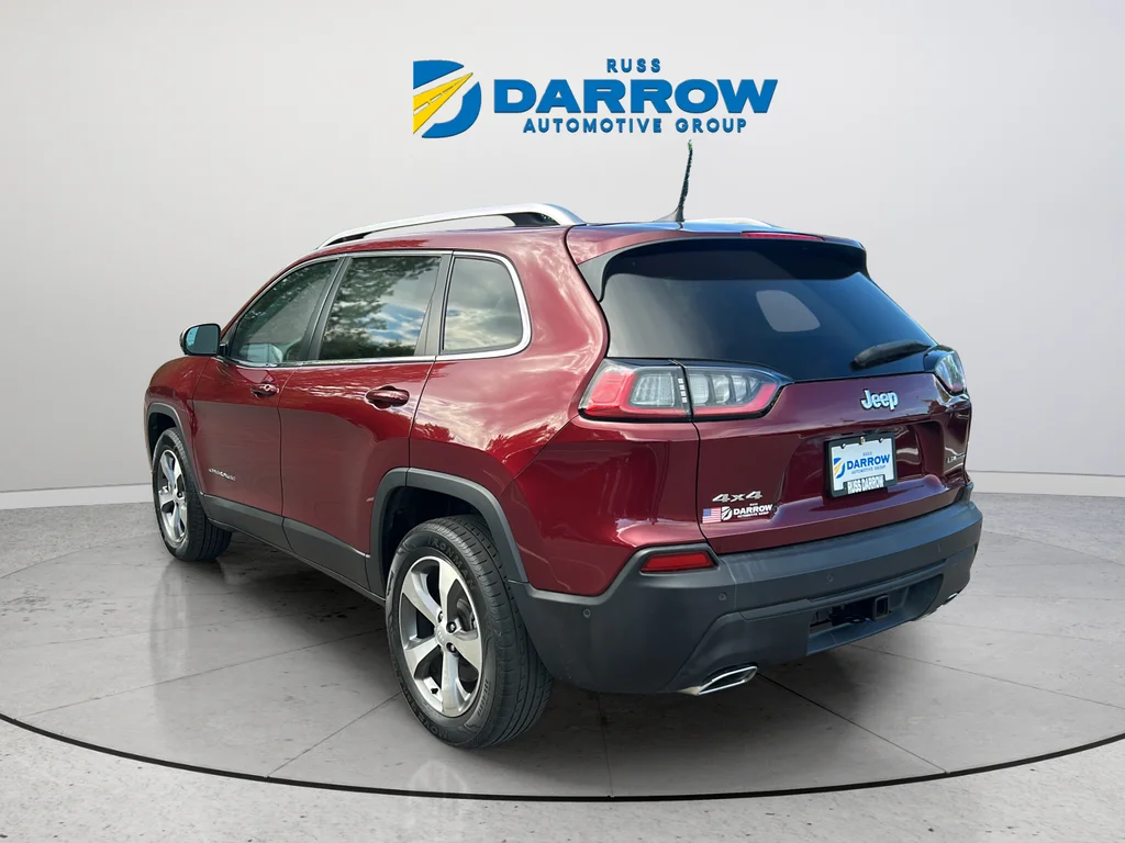 Used 2021 Red Jeep Limited image 3