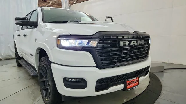 New 2026 Bright White Clear-Coat Exterior Paint RAM Laramie image 16