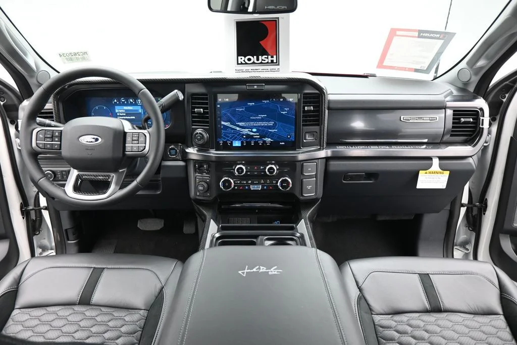 New 2026 Star White Metallic Tri-Coat Ford Lariat image 21