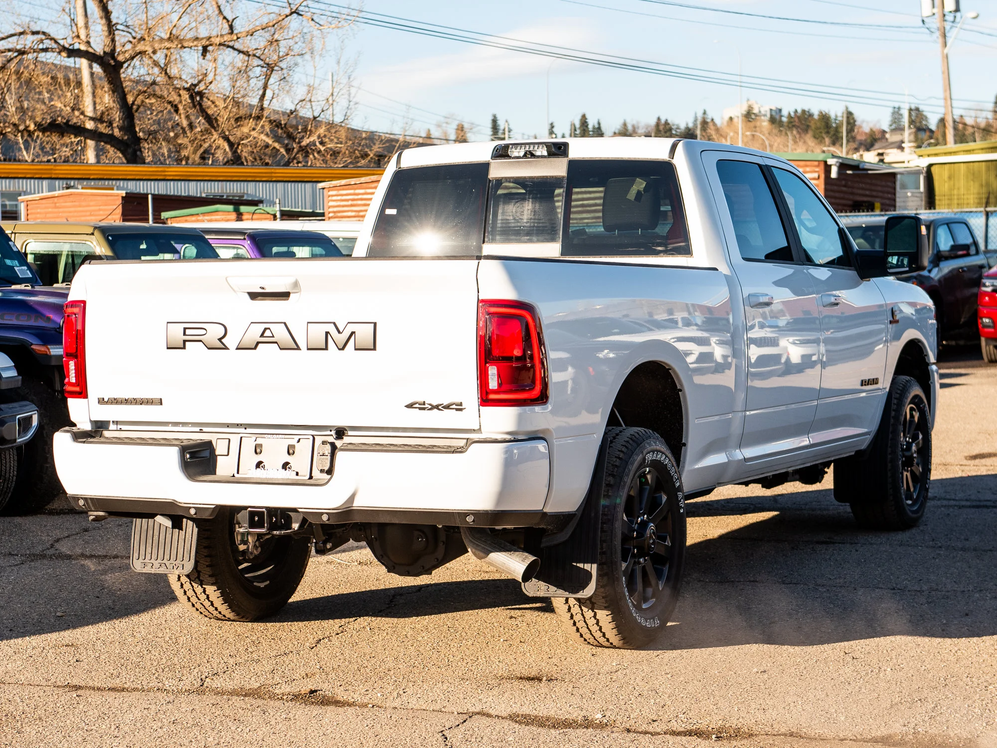 New 2026 White RAM Laramie* image 5
