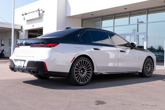 Certified Used 2025 Mineral White Metallic BMW 760i xDrive image 10