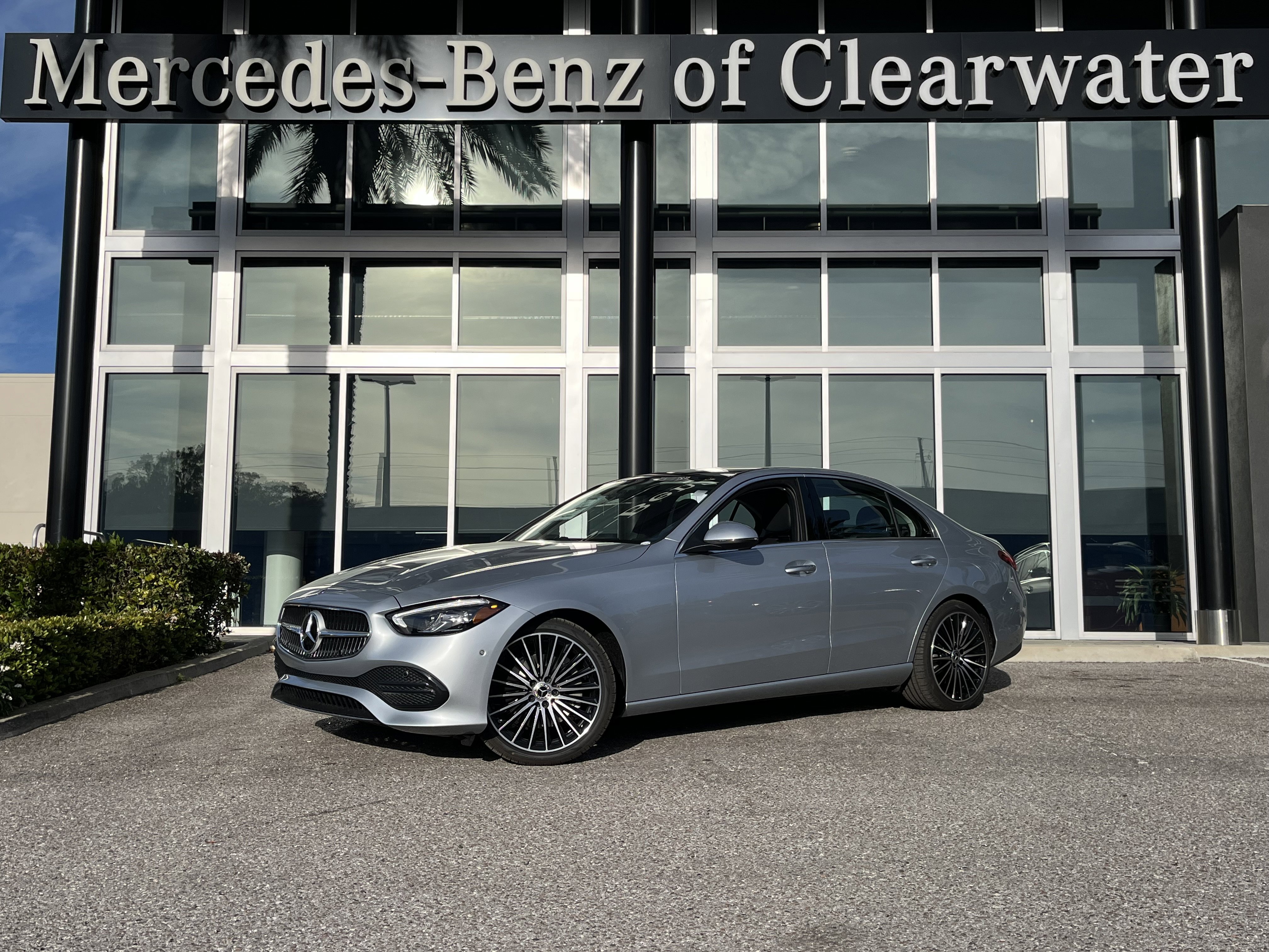 New 2026 Cirrus Silver Metallic Mercedes-Benz C 300 image 1