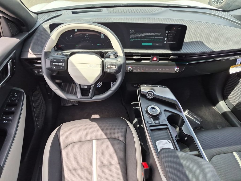 New 2026 Glacial White Pearl / Black Ro Kia GT-LINE image 21